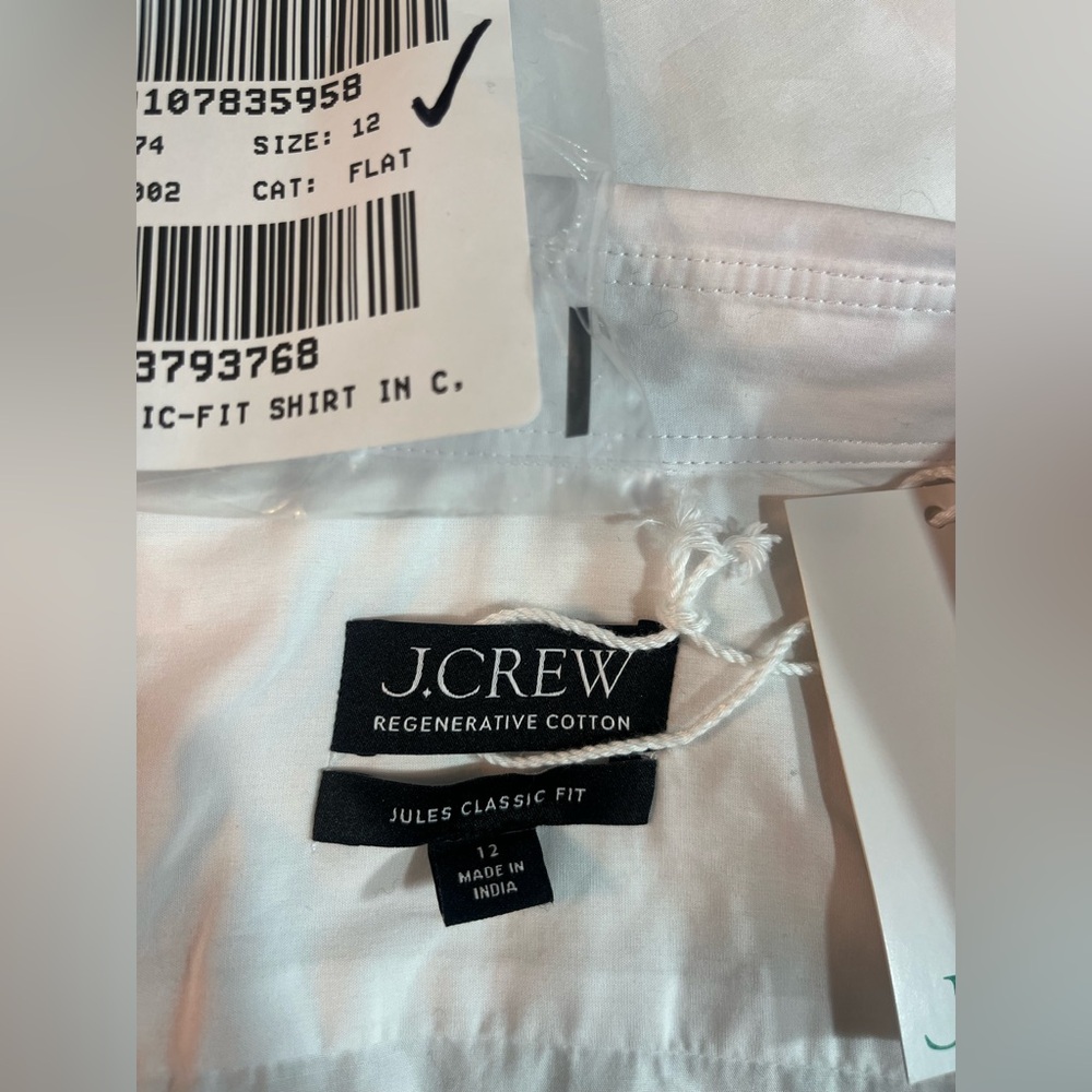 J.Crew Jules classic-fit shirt in cotton poplin - Picture 8 of 11